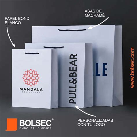 bolsas de papel personalizadas.